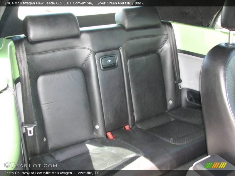 Cyber Green Metallic / Black 2004 Volkswagen New Beetle GLS 1.8T Convertible