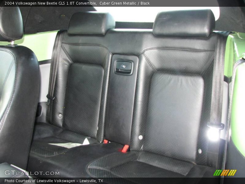 Cyber Green Metallic / Black 2004 Volkswagen New Beetle GLS 1.8T Convertible