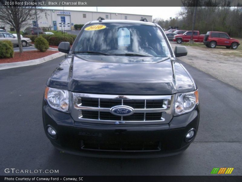 Black / Charcoal Black 2010 Ford Escape XLT