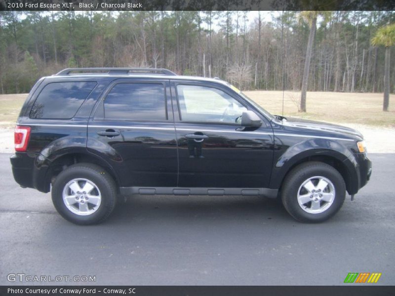 Black / Charcoal Black 2010 Ford Escape XLT