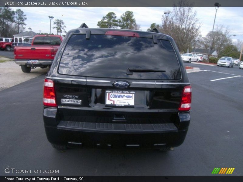Black / Charcoal Black 2010 Ford Escape XLT