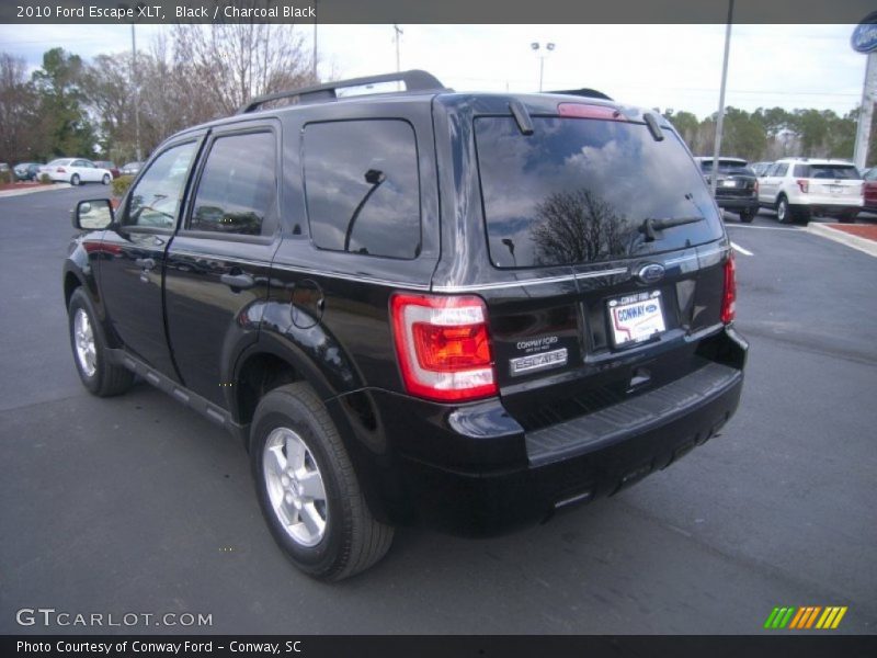 Black / Charcoal Black 2010 Ford Escape XLT