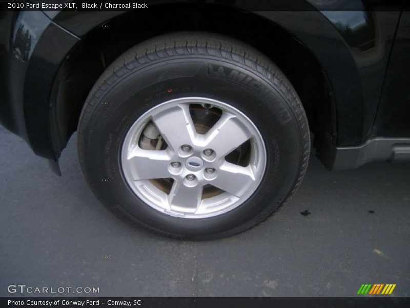 Black / Charcoal Black 2010 Ford Escape XLT
