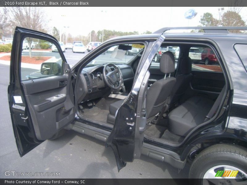 Black / Charcoal Black 2010 Ford Escape XLT