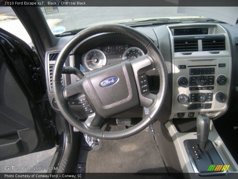 Black / Charcoal Black 2010 Ford Escape XLT