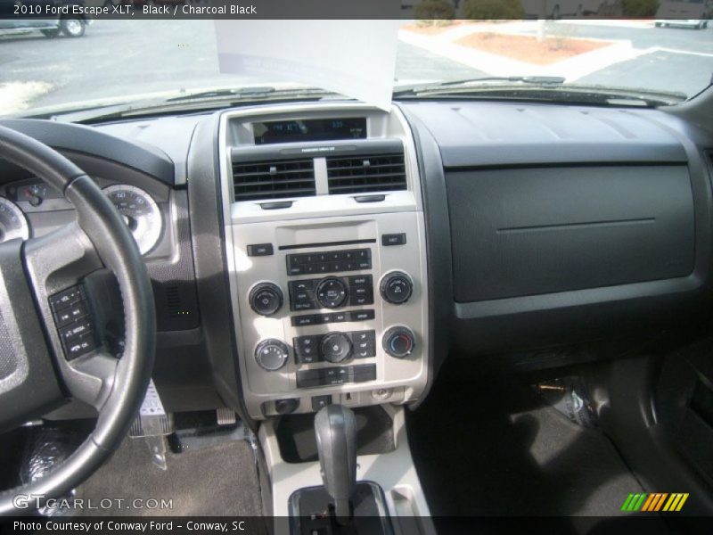 Black / Charcoal Black 2010 Ford Escape XLT