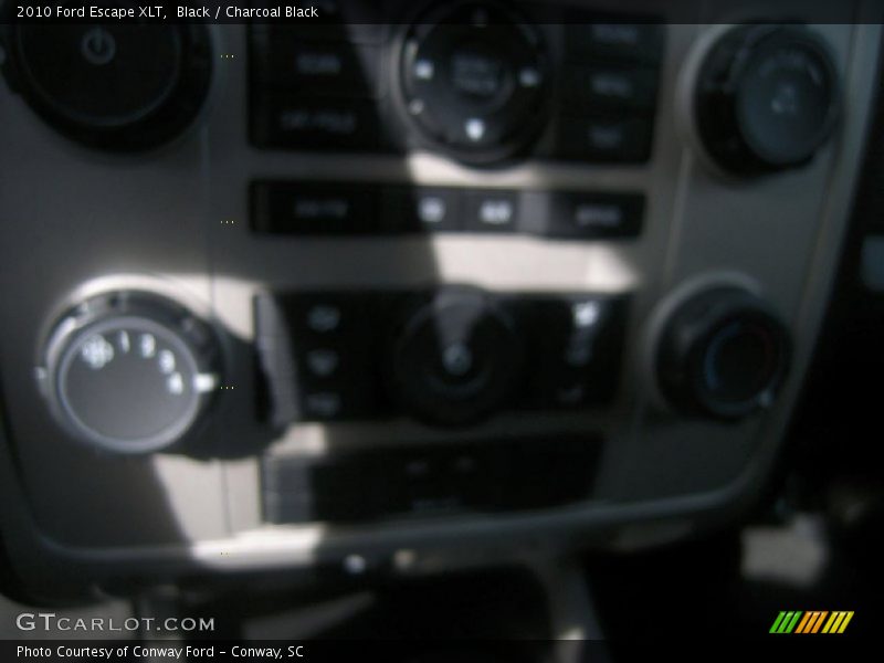 Black / Charcoal Black 2010 Ford Escape XLT