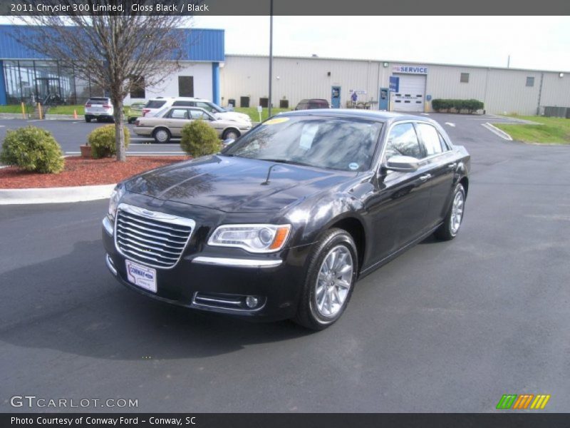 Gloss Black / Black 2011 Chrysler 300 Limited