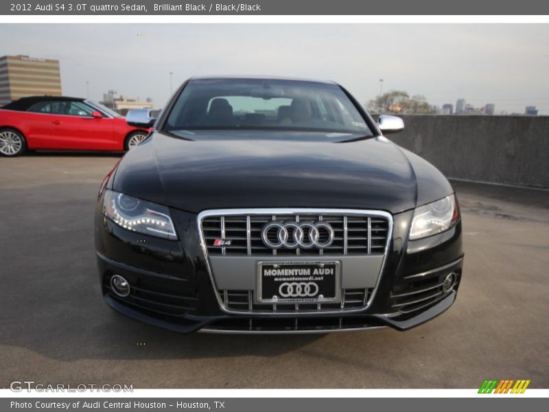 Brilliant Black / Black/Black 2012 Audi S4 3.0T quattro Sedan