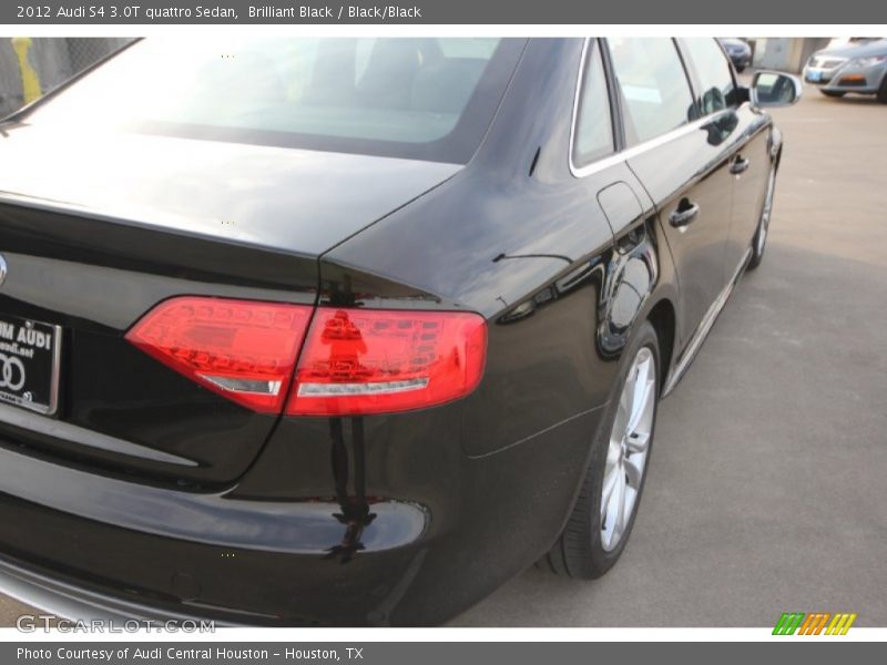 Brilliant Black / Black/Black 2012 Audi S4 3.0T quattro Sedan
