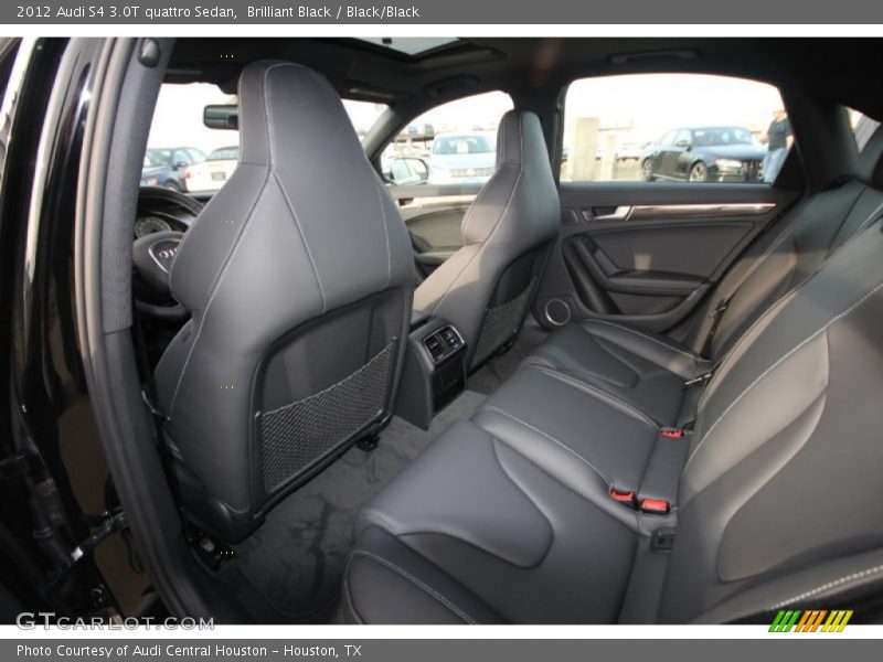 Brilliant Black / Black/Black 2012 Audi S4 3.0T quattro Sedan