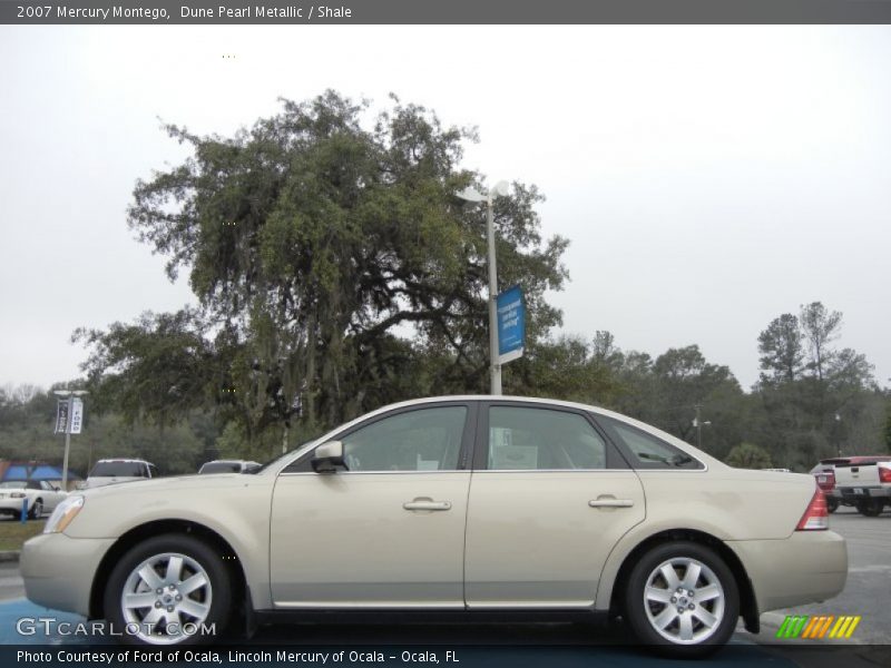 Dune Pearl Metallic / Shale 2007 Mercury Montego