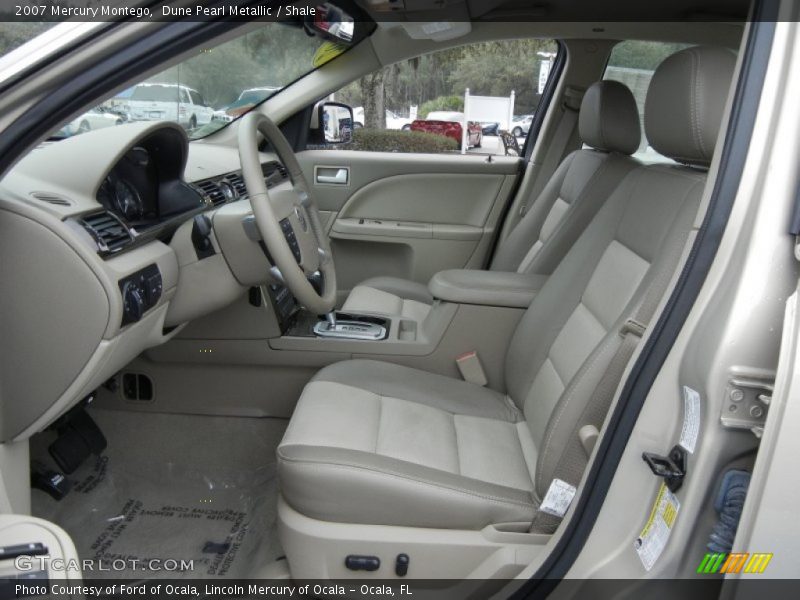  2007 Montego  Shale Interior