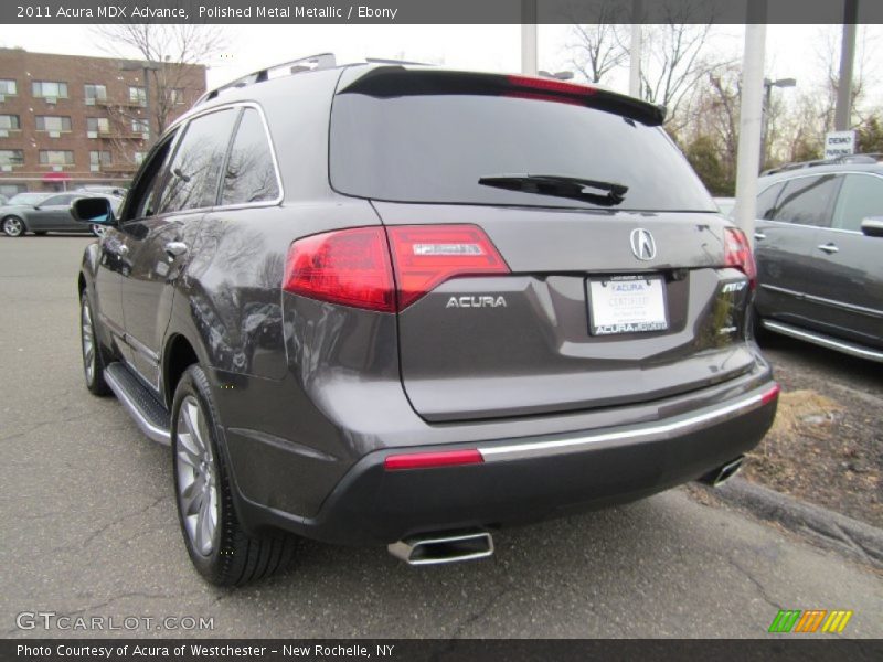 Polished Metal Metallic / Ebony 2011 Acura MDX Advance