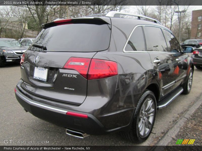 Polished Metal Metallic / Ebony 2011 Acura MDX Advance