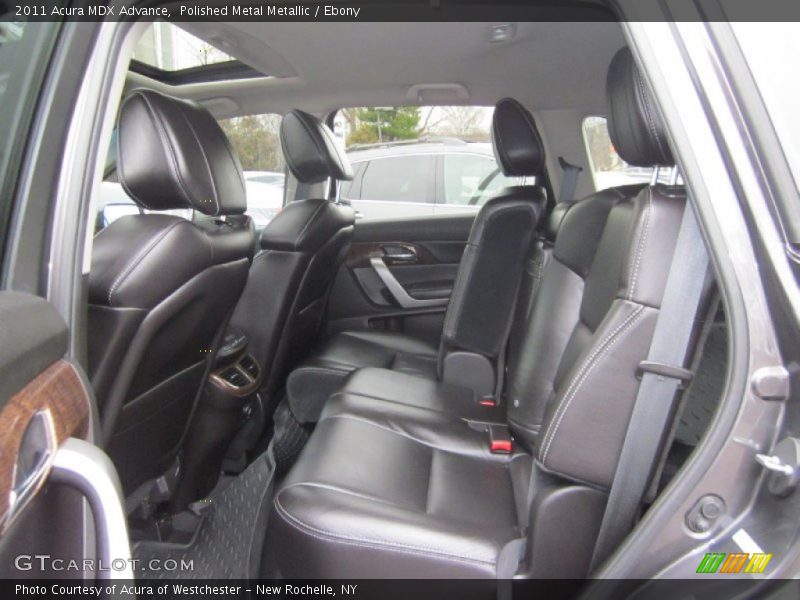 Polished Metal Metallic / Ebony 2011 Acura MDX Advance
