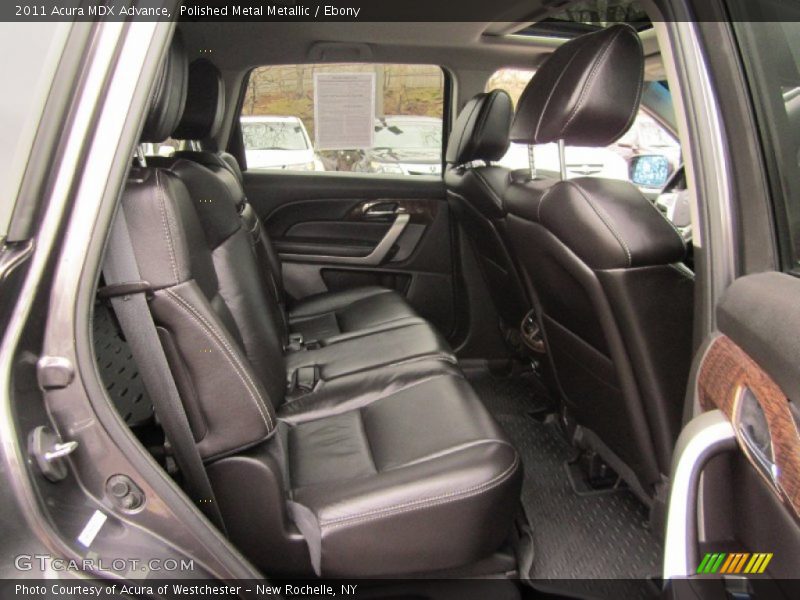 Polished Metal Metallic / Ebony 2011 Acura MDX Advance