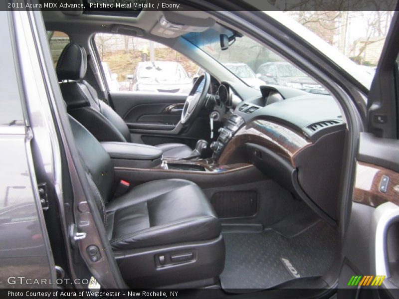 Polished Metal Metallic / Ebony 2011 Acura MDX Advance