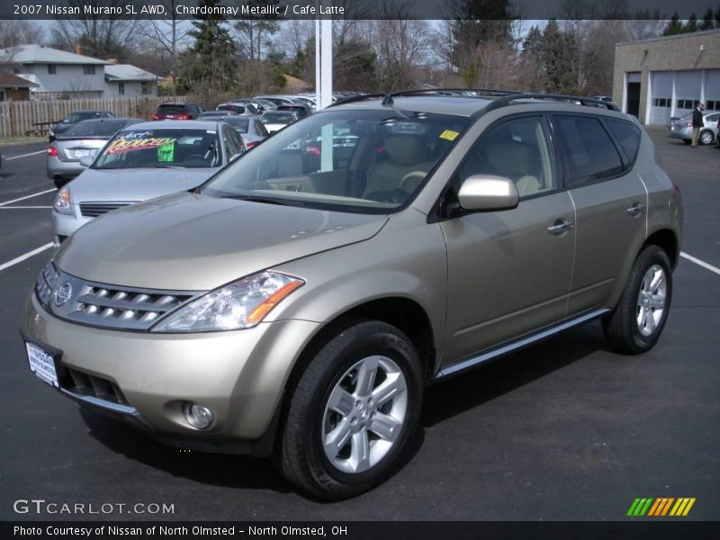 Chardonnay Metallic / Cafe Latte 2007 Nissan Murano SL AWD
