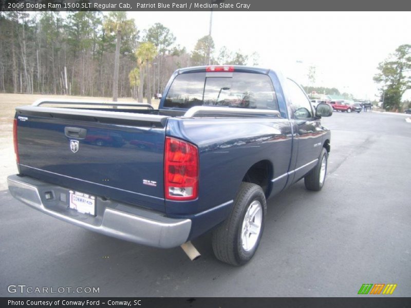 Patriot Blue Pearl / Medium Slate Gray 2006 Dodge Ram 1500 SLT Regular Cab