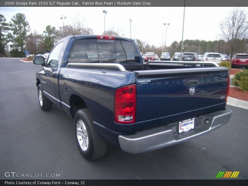 Patriot Blue Pearl / Medium Slate Gray 2006 Dodge Ram 1500 SLT Regular Cab