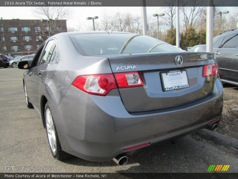 Polished Metal Metallic / Ebony 2010 Acura TSX Sedan