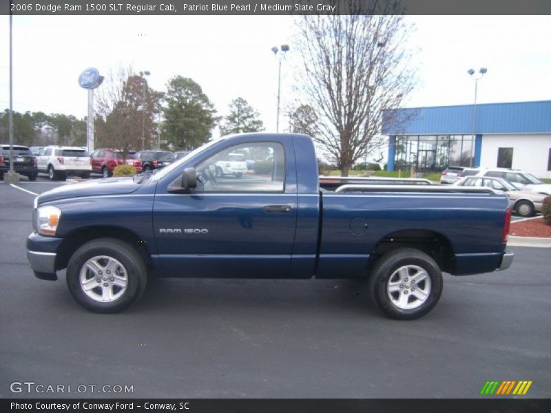 Patriot Blue Pearl / Medium Slate Gray 2006 Dodge Ram 1500 SLT Regular Cab
