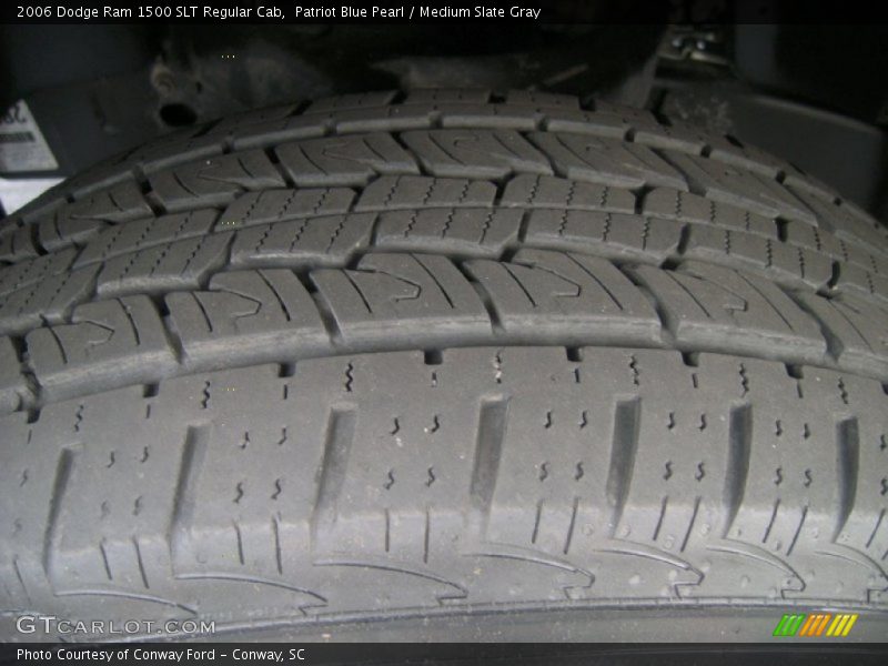 Patriot Blue Pearl / Medium Slate Gray 2006 Dodge Ram 1500 SLT Regular Cab