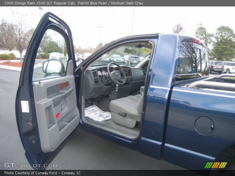 Patriot Blue Pearl / Medium Slate Gray 2006 Dodge Ram 1500 SLT Regular Cab