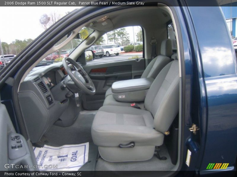 Patriot Blue Pearl / Medium Slate Gray 2006 Dodge Ram 1500 SLT Regular Cab