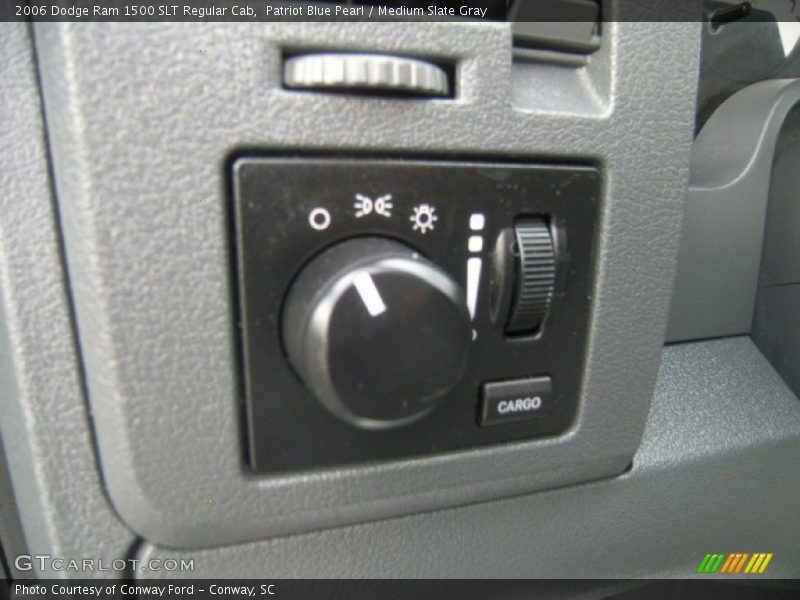 Patriot Blue Pearl / Medium Slate Gray 2006 Dodge Ram 1500 SLT Regular Cab
