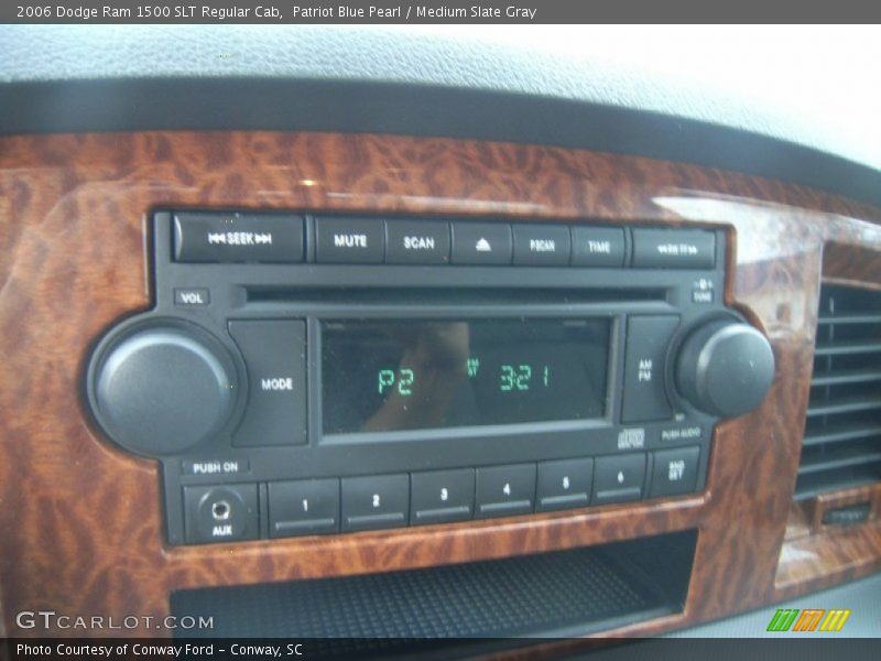 Patriot Blue Pearl / Medium Slate Gray 2006 Dodge Ram 1500 SLT Regular Cab