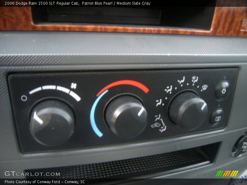 Patriot Blue Pearl / Medium Slate Gray 2006 Dodge Ram 1500 SLT Regular Cab