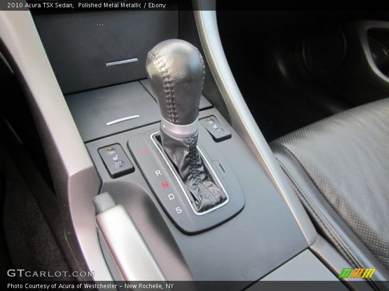 Polished Metal Metallic / Ebony 2010 Acura TSX Sedan