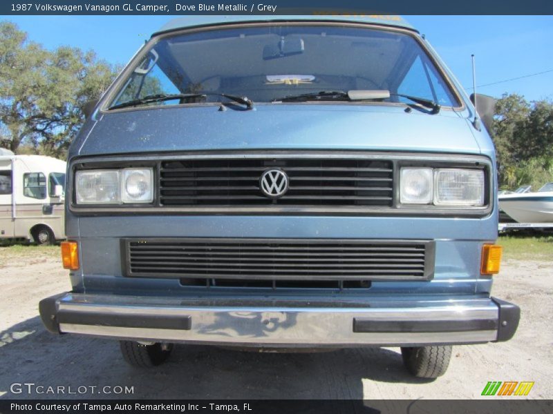Dove Blue Metallic / Grey 1987 Volkswagen Vanagon GL Camper