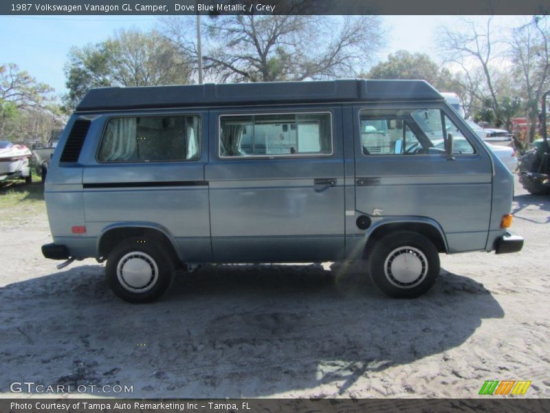 Dove Blue Metallic / Grey 1987 Volkswagen Vanagon GL Camper