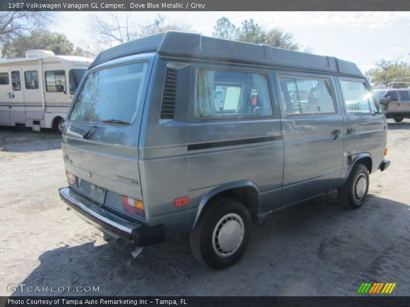 Dove Blue Metallic / Grey 1987 Volkswagen Vanagon GL Camper