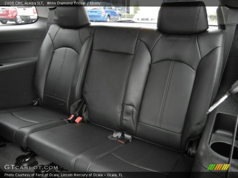 White Diamond Tricoat / Ebony 2008 GMC Acadia SLT