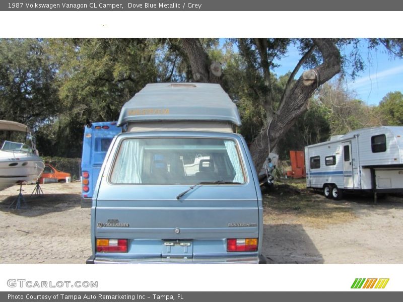 Dove Blue Metallic / Grey 1987 Volkswagen Vanagon GL Camper