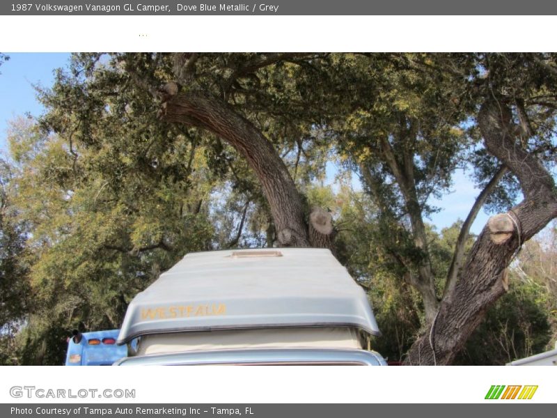 Dove Blue Metallic / Grey 1987 Volkswagen Vanagon GL Camper