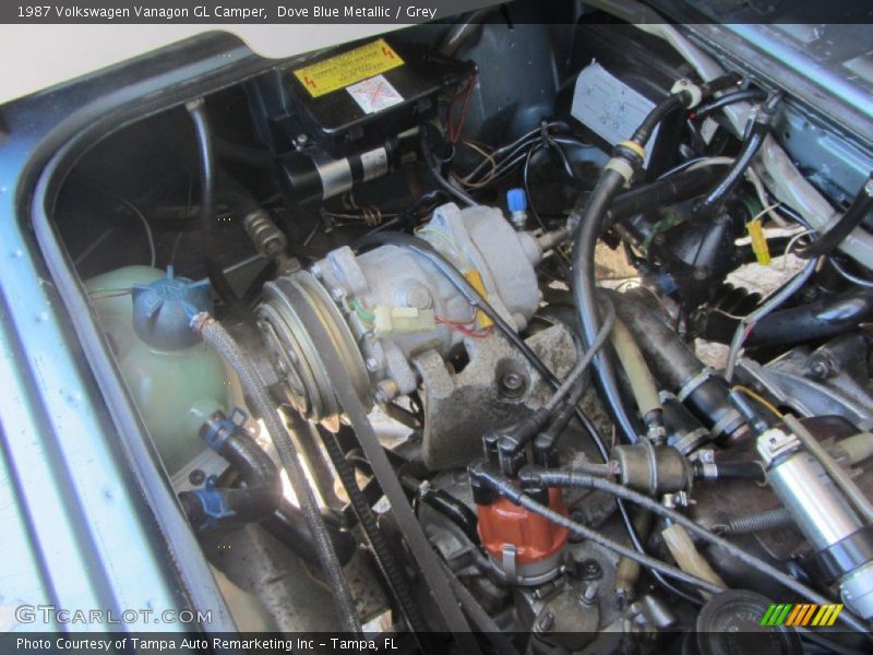 Dove Blue Metallic / Grey 1987 Volkswagen Vanagon GL Camper