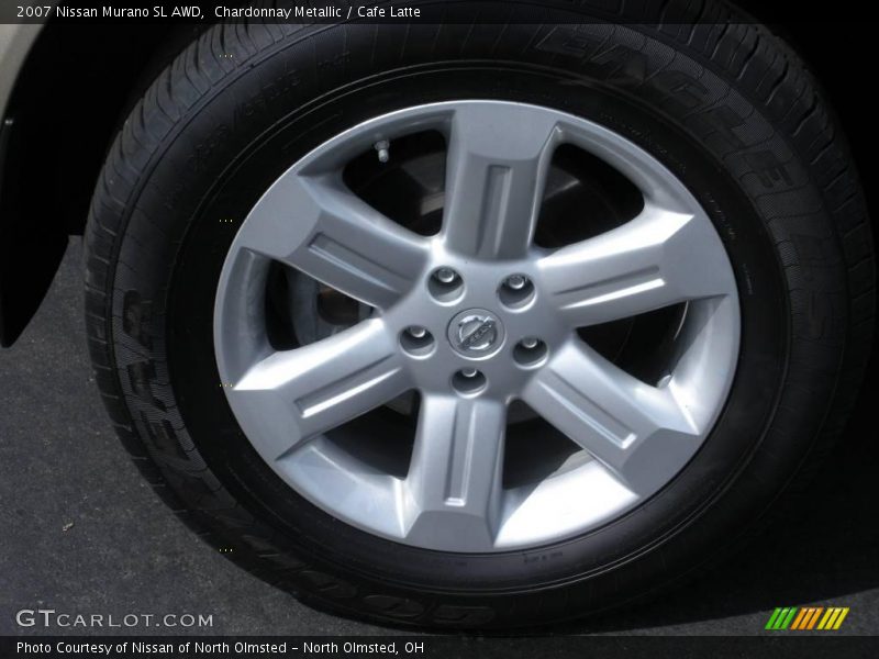 Chardonnay Metallic / Cafe Latte 2007 Nissan Murano SL AWD