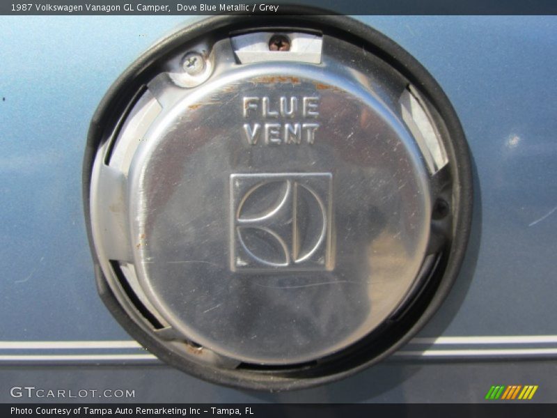 Dove Blue Metallic / Grey 1987 Volkswagen Vanagon GL Camper