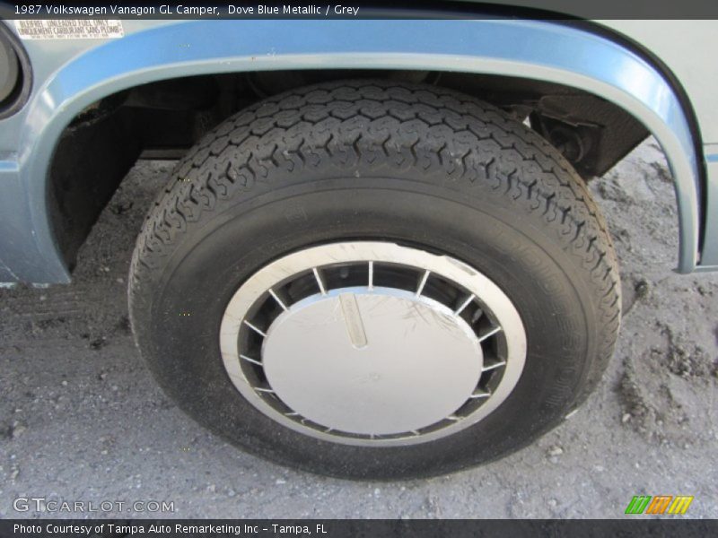  1987 Vanagon GL Camper Wheel