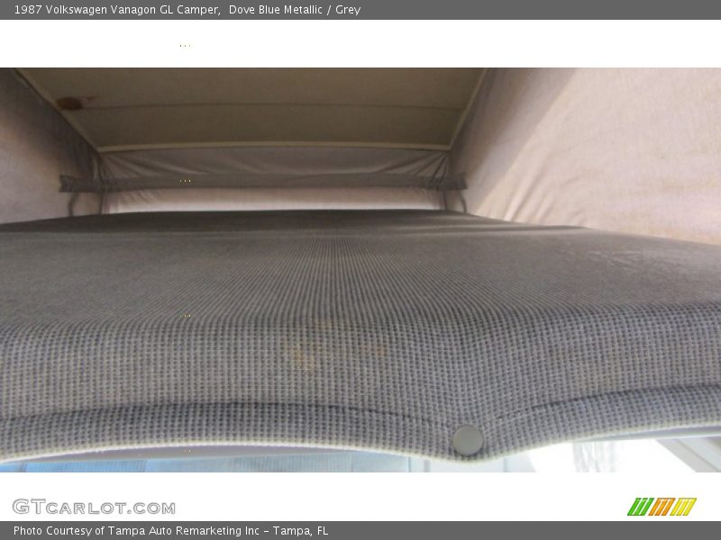Dove Blue Metallic / Grey 1987 Volkswagen Vanagon GL Camper