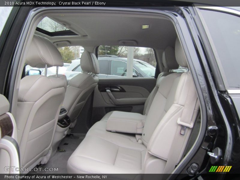 Crystal Black Pearl / Ebony 2010 Acura MDX Technology