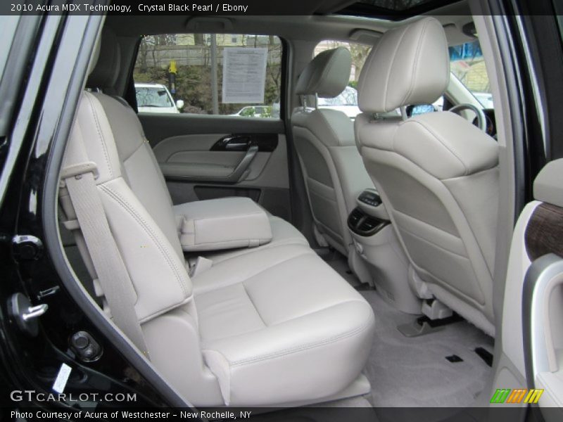 Crystal Black Pearl / Ebony 2010 Acura MDX Technology