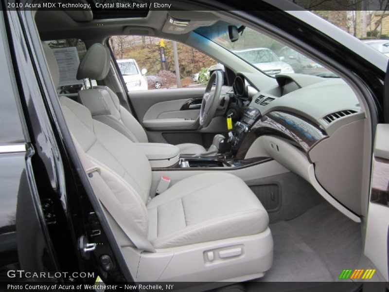 Crystal Black Pearl / Ebony 2010 Acura MDX Technology
