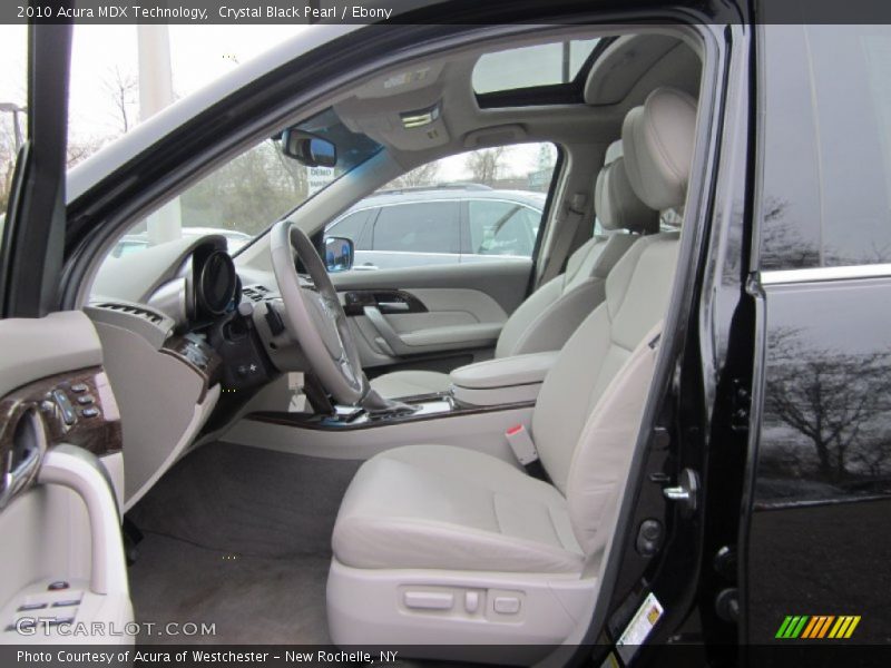 Crystal Black Pearl / Ebony 2010 Acura MDX Technology