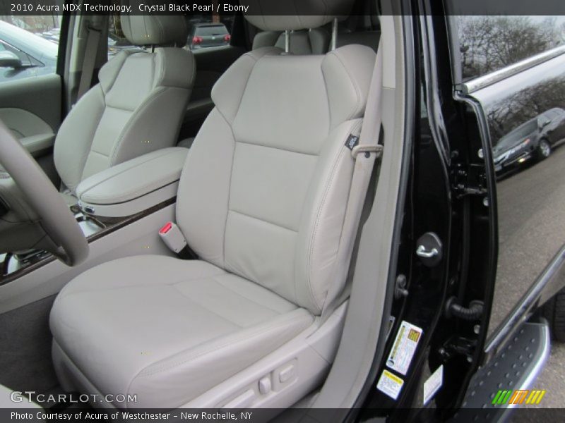 Crystal Black Pearl / Ebony 2010 Acura MDX Technology